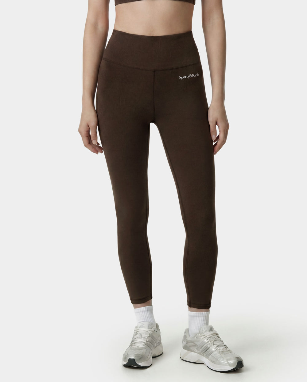 Serif Logo Legging - Cioco Sporty & Rich For Sale