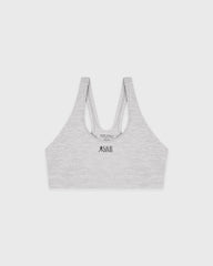 SR Runner Sports Bra - Heather Gray Sporty & Rich Sale