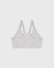 SR Runner Sports Bra - Heather Gray Sporty & Rich Sale