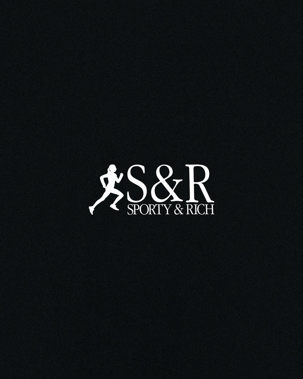 SR Runner Sports Bra - Black/White Sporty & Rich Outlet
