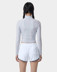 Signature Logo Sports Quarter Zip - Ciel Sporty & Rich Sale