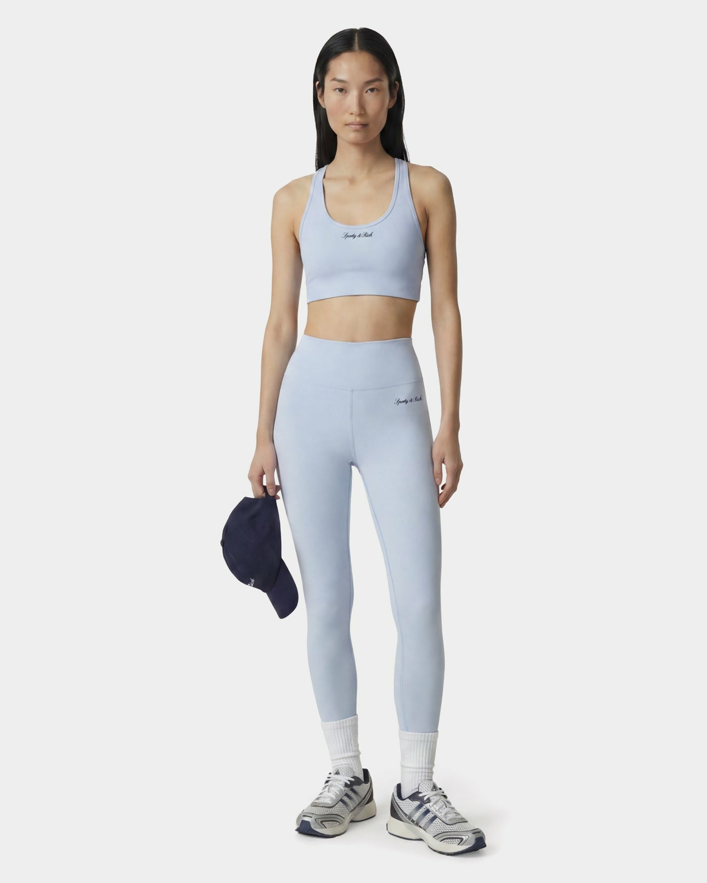 Signature Logo Sports Bra - Ciel Sporty & Rich Discount