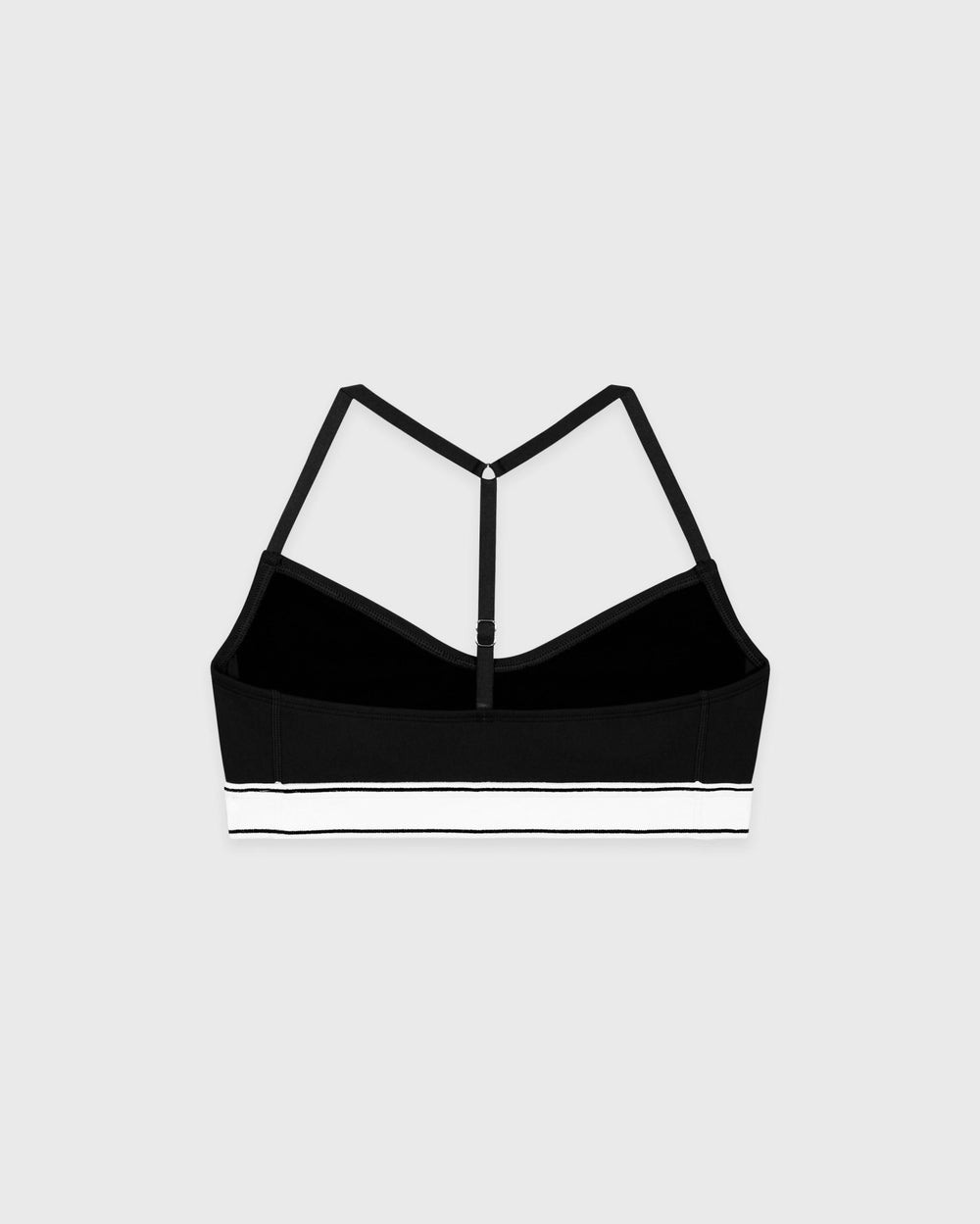 Serif Logo Sports Bralette - Black/White Sporty & Rich For Sale