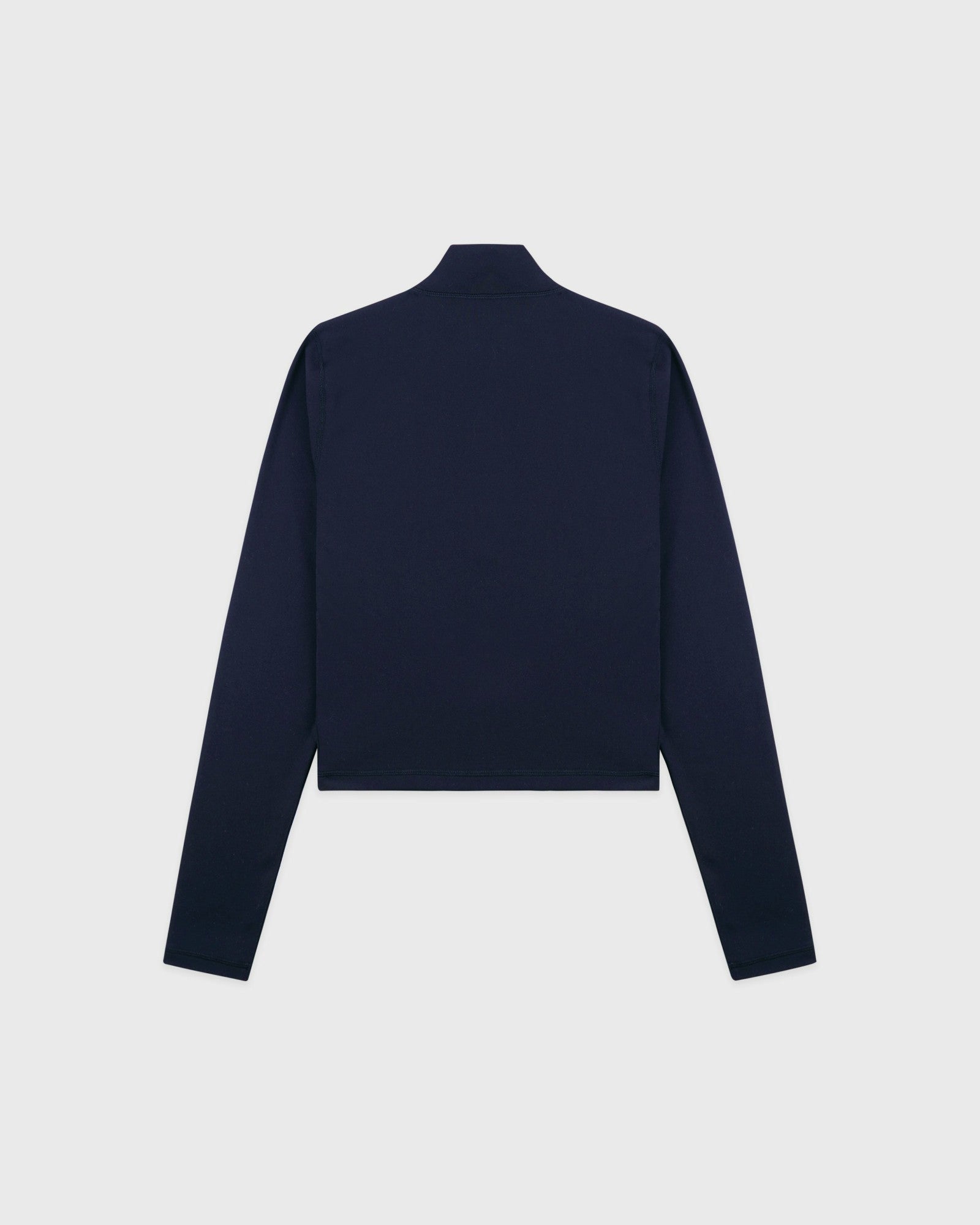Signature Logo Sports Quarter Zip - Navy Sporty & Rich US
