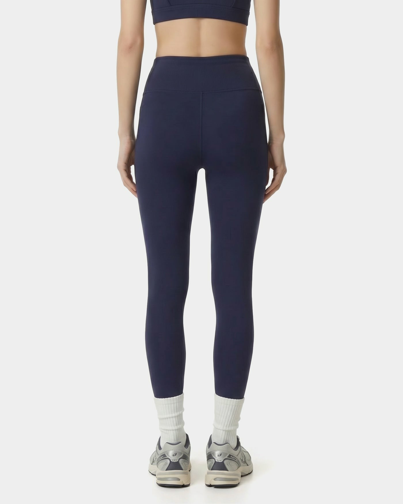 Signature Logo Legging - Navy Sporty & Rich Sale