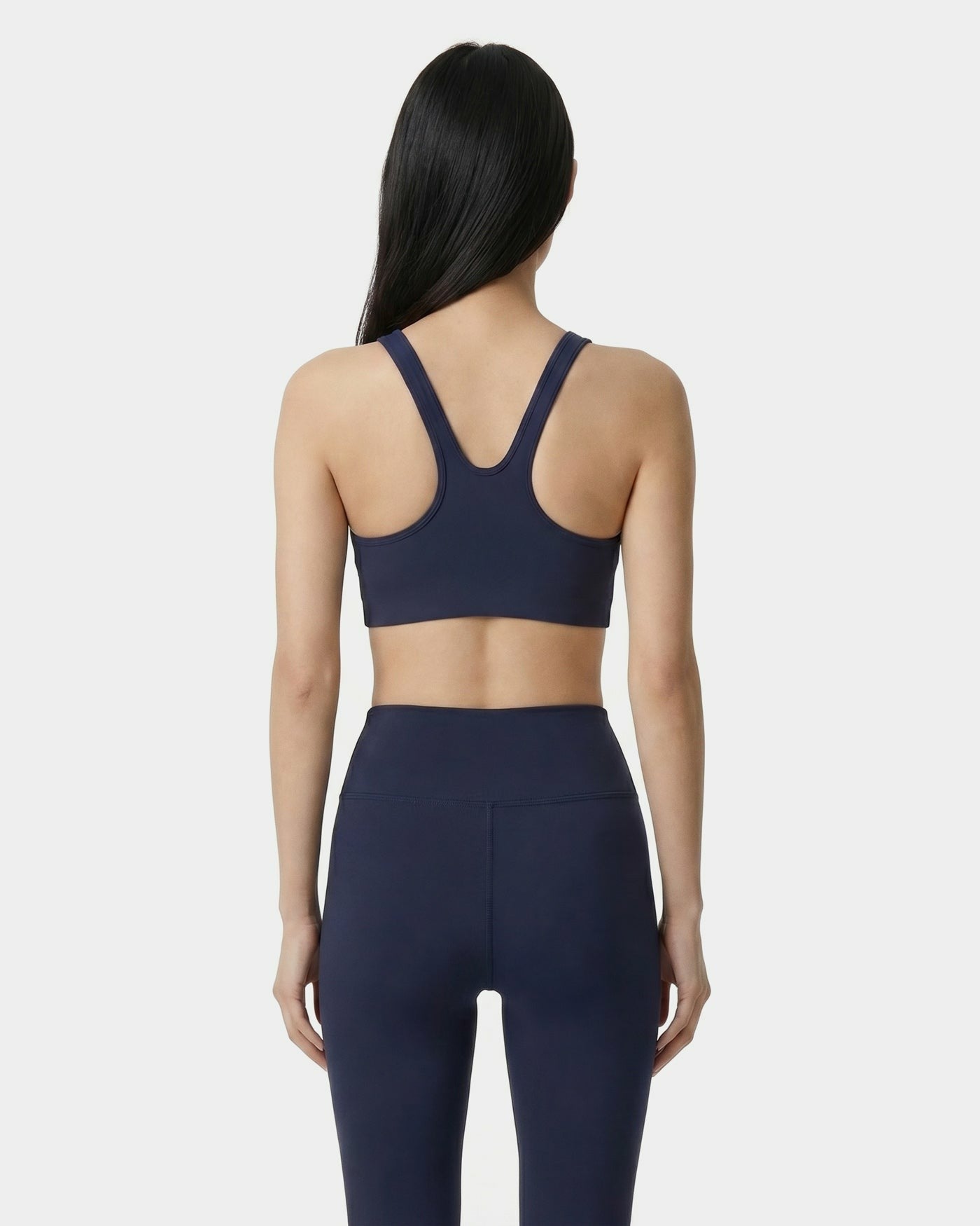 Signature Logo Sports Bra - Navy Sporty & Rich Online