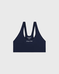 Signature Logo Sports Bra - Navy Sporty & Rich Online