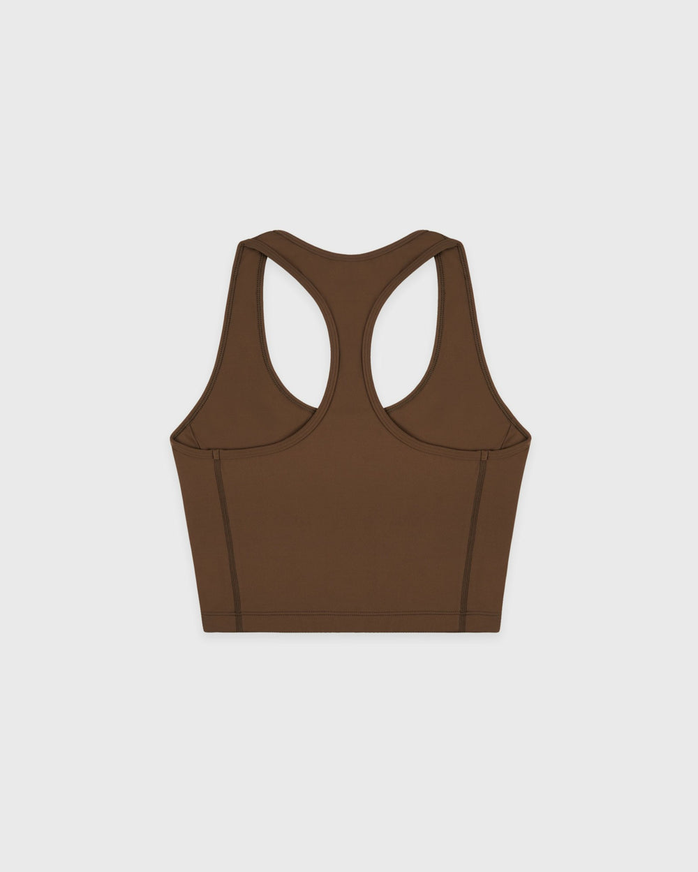 Serif Logo Sports Tank - Toffee/White Sporty & Rich Outlet