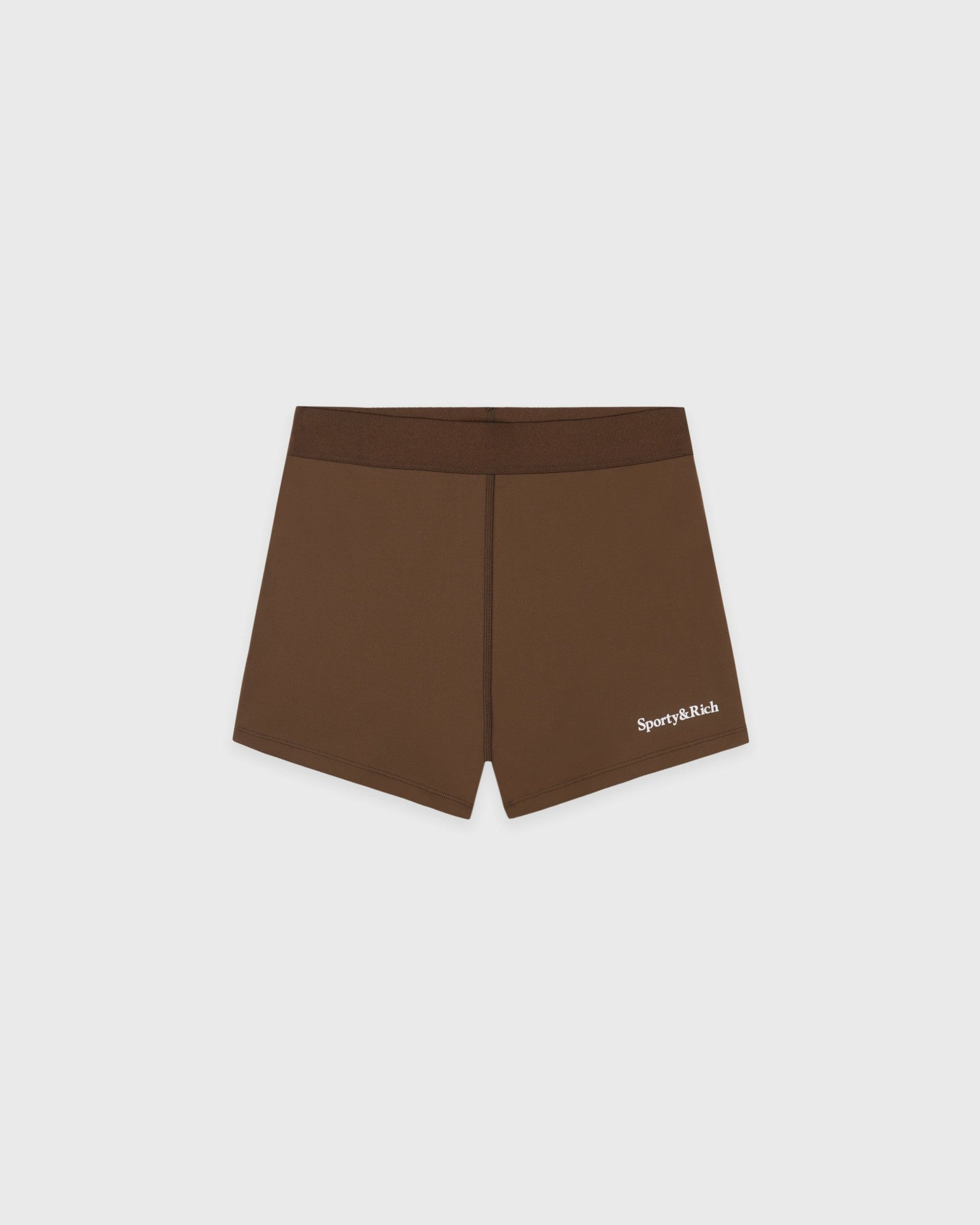 Serif Logo Active Short - Toffee/White Sporty & Rich Sale