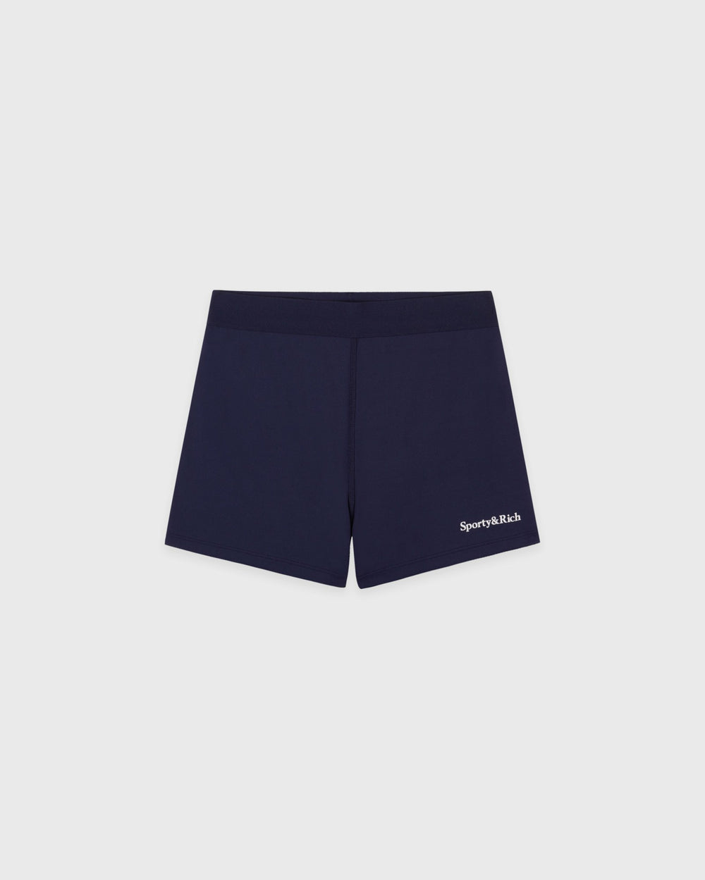 Serif Logo Active Short - Navy/White Sporty & Rich Online