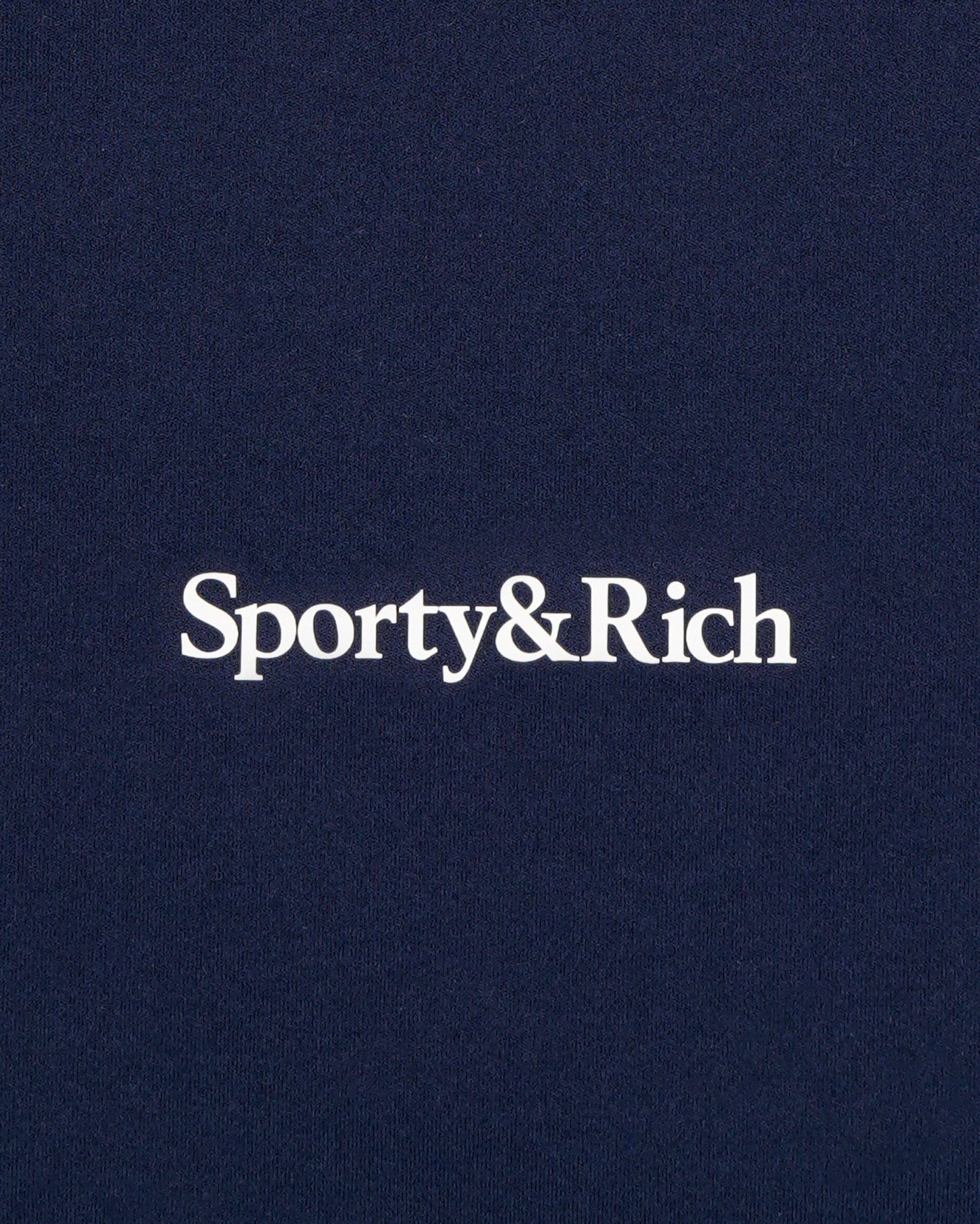 Serif Logo Sports Tank - Navy/White Sporty & Rich Discount