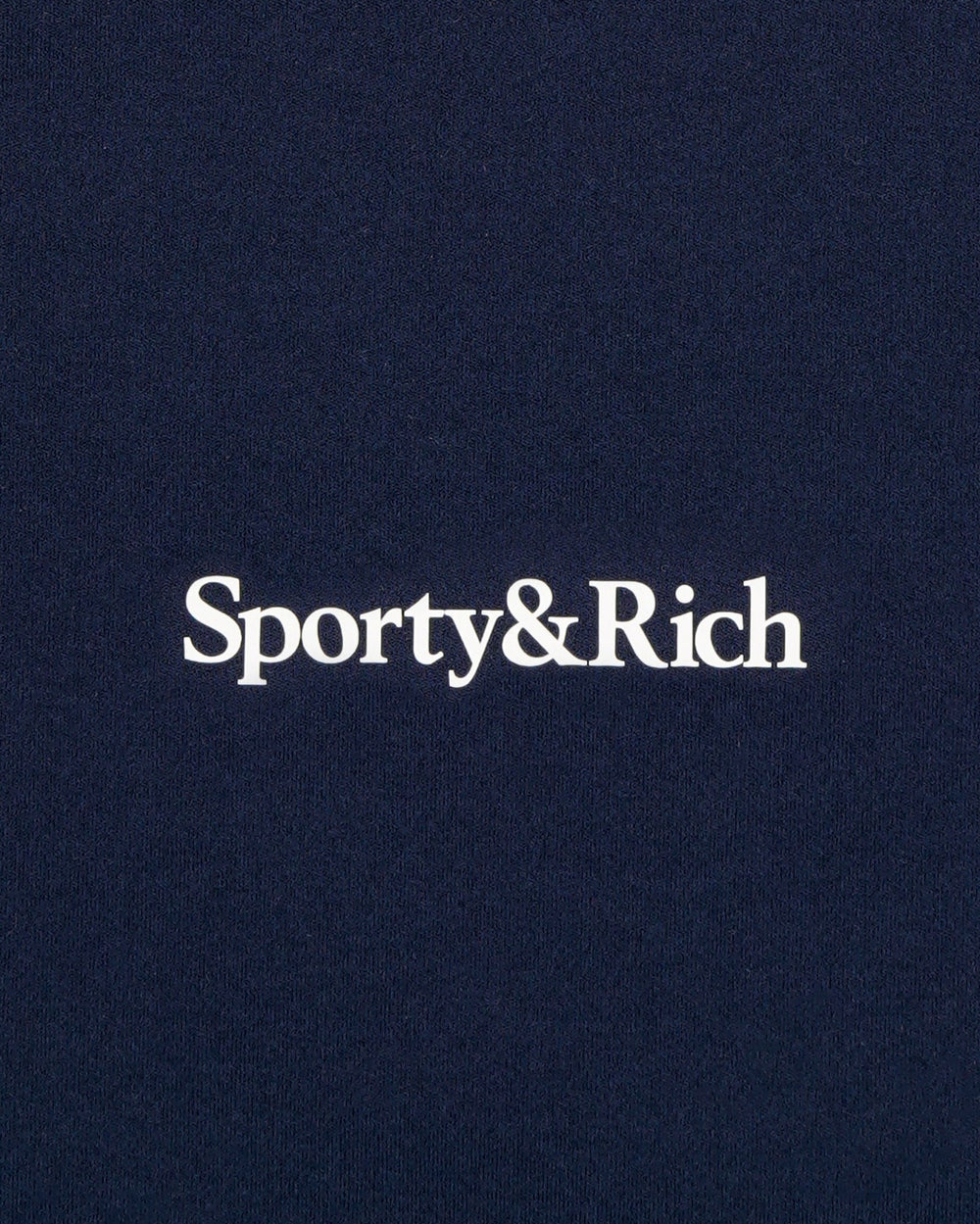 Serif Logo Mini Sports Bra - Navy/White Sporty & Rich Outlet