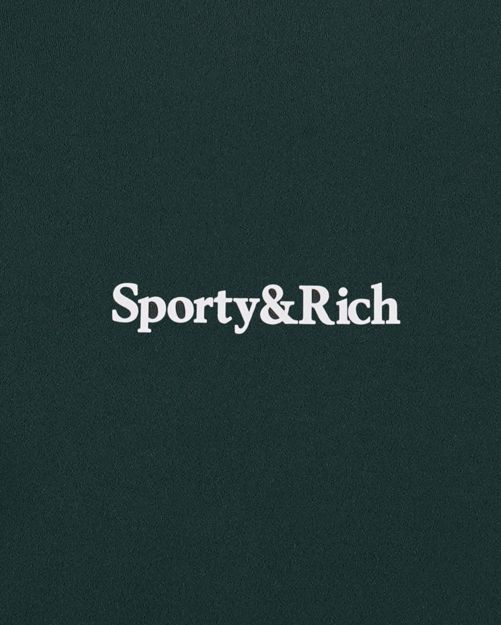 Serif Logo Legging - Forest/White Sporty & Rich Online