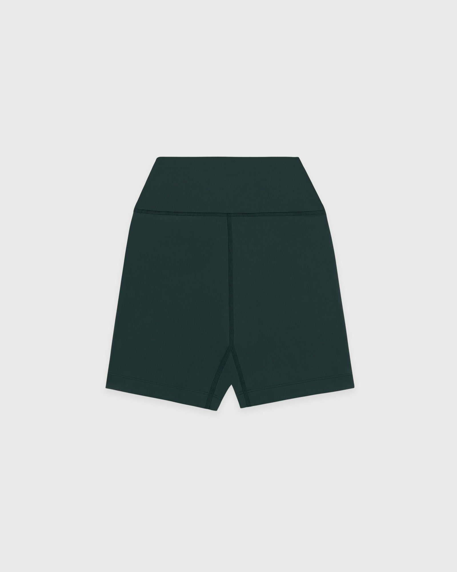 Serif Logo Biker Short - Forest/White Sporty & Rich Discount