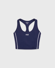 SR Runner Sports Tank - Light Navy/White Sporty & Rich Outlet