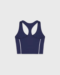 SR Runner Sports Tank - Light Navy/White Sporty & Rich Outlet