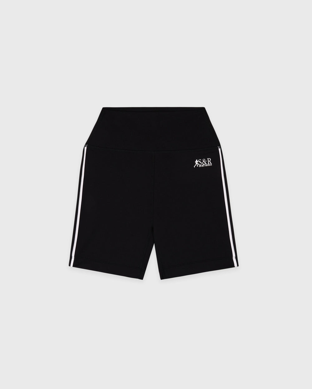 SR Runner Biker Short - Black/White Sporty & Rich Online