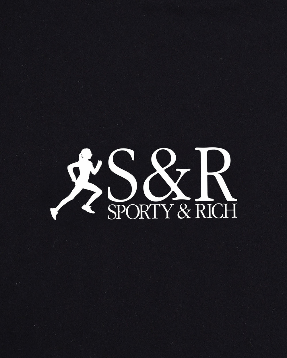 SR Runner Biker Short - Black/White Sporty & Rich Online