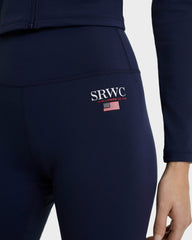 Nautical Biker Short - Navy Sporty & Rich US