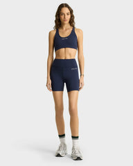 Syracuse Sports Bra - Navy/White Sporty & Rich Sale