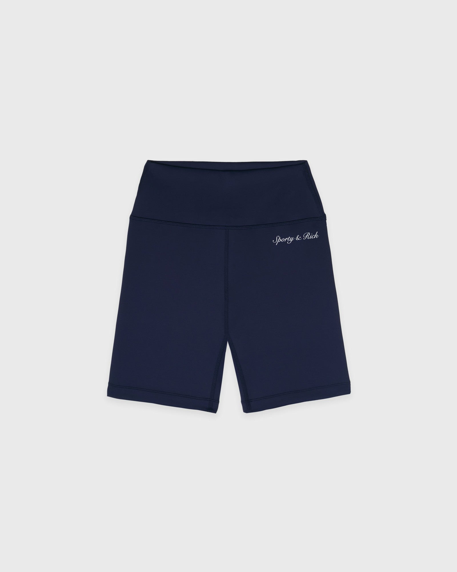 Syracuse Biker Shorts - Navy/White Sporty & Rich Online