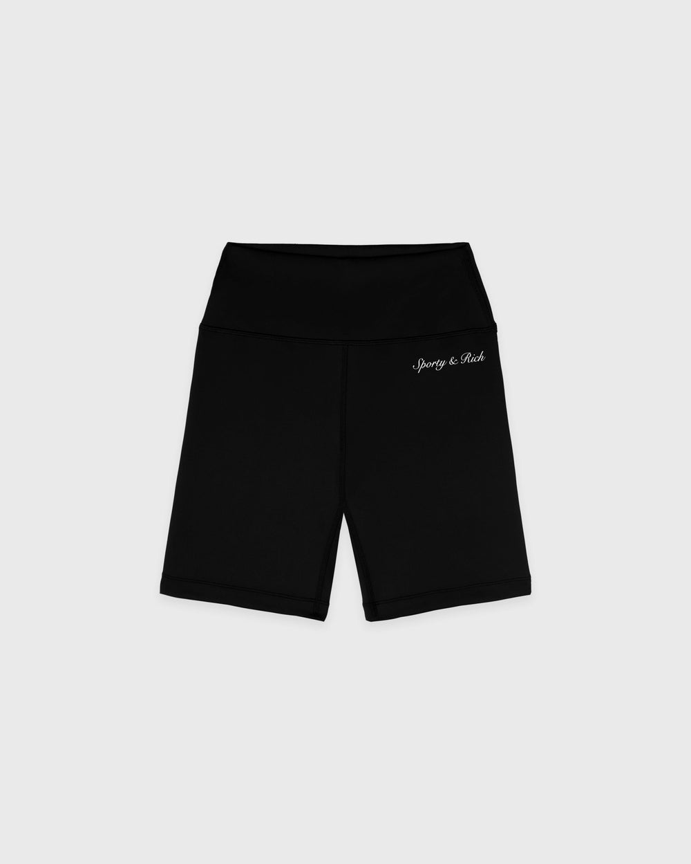 Syracuse Biker Shorts - Black/White Sporty & Rich Online