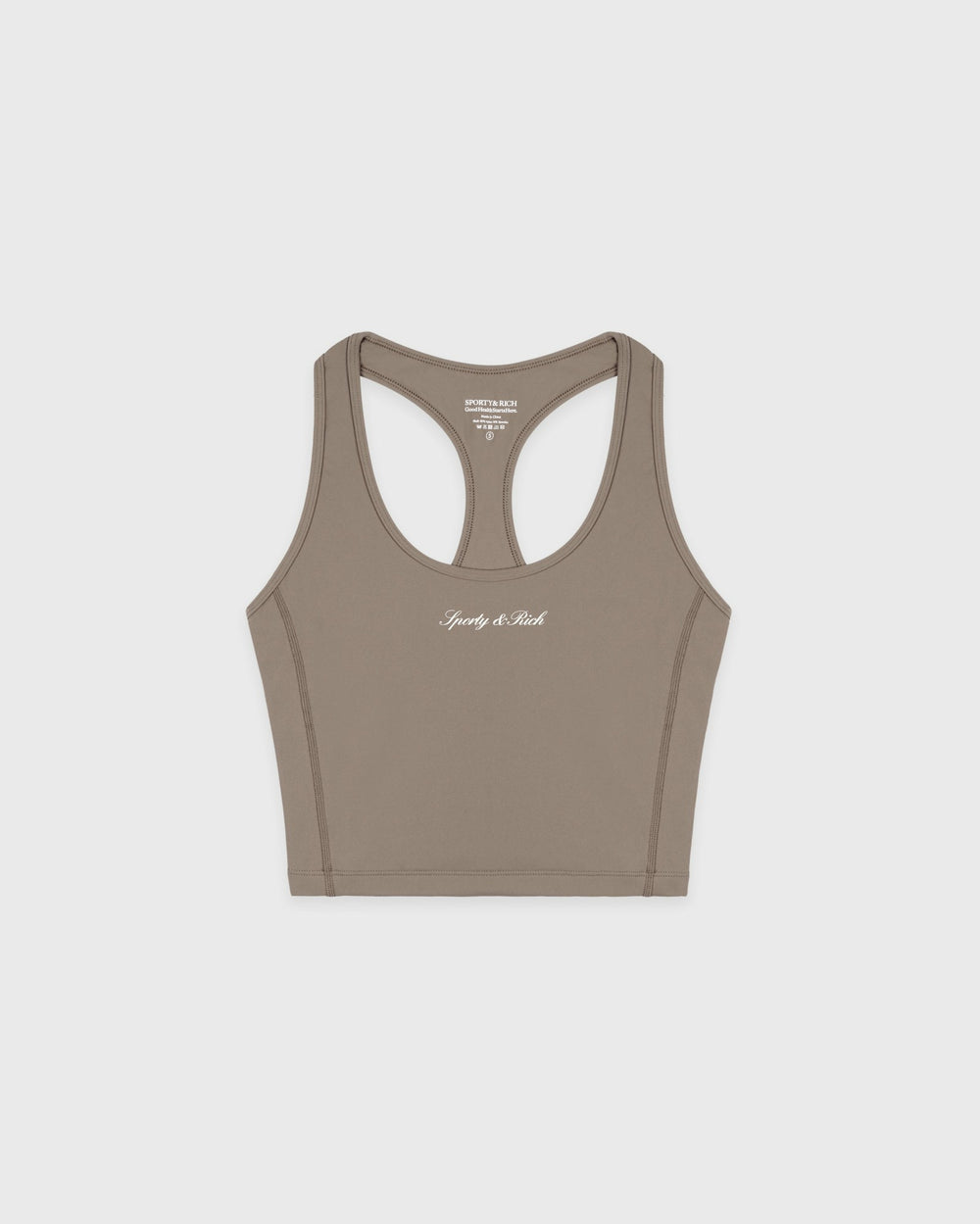 Signature Logo Sports Tank - Hazelnut Sporty & Rich Discount