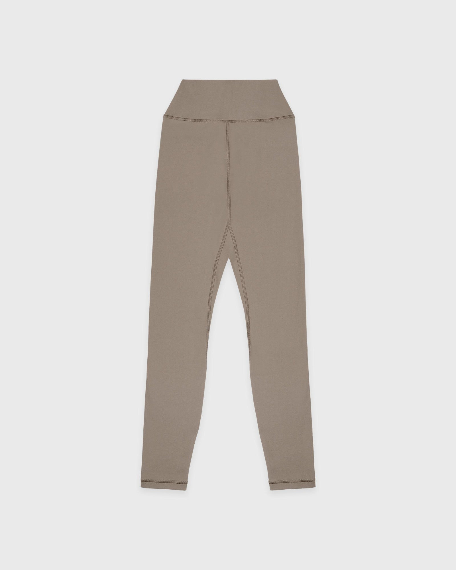 Signature Logo Legging - Hazelnut/White Sporty & Rich For Sale