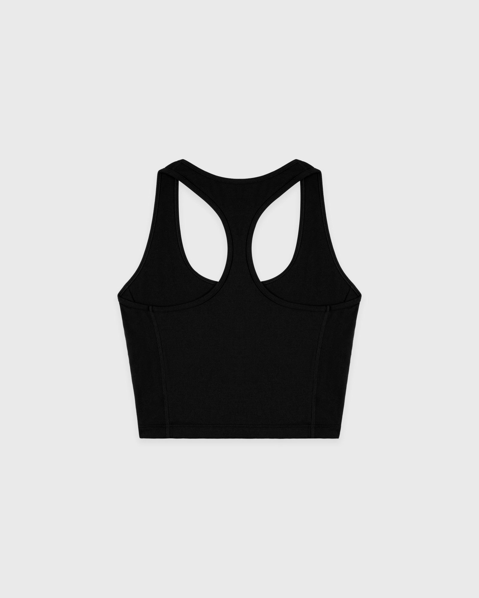 Signature Logo Sports Tank - Black/White Sporty & Rich Outlet