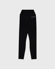 Signature Logo Legging - Black/White Sporty & Rich US