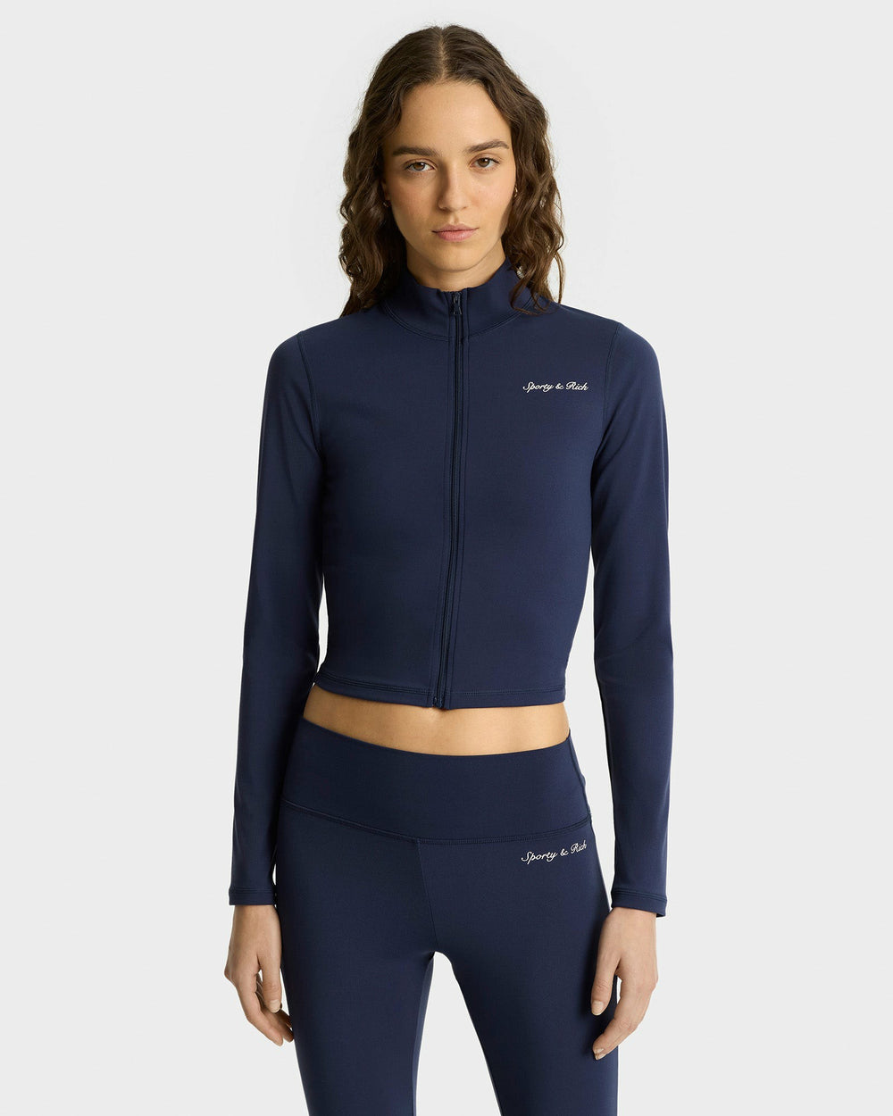 Syracuse Sports Jacket - Navy/White Sporty & Rich Online