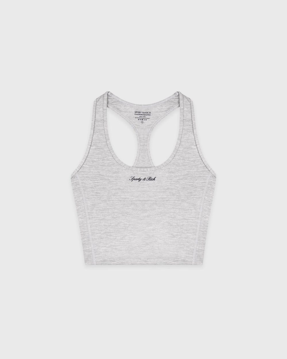 Signature Logo Sports Tank - Heather Gray Sporty & Rich For Sale