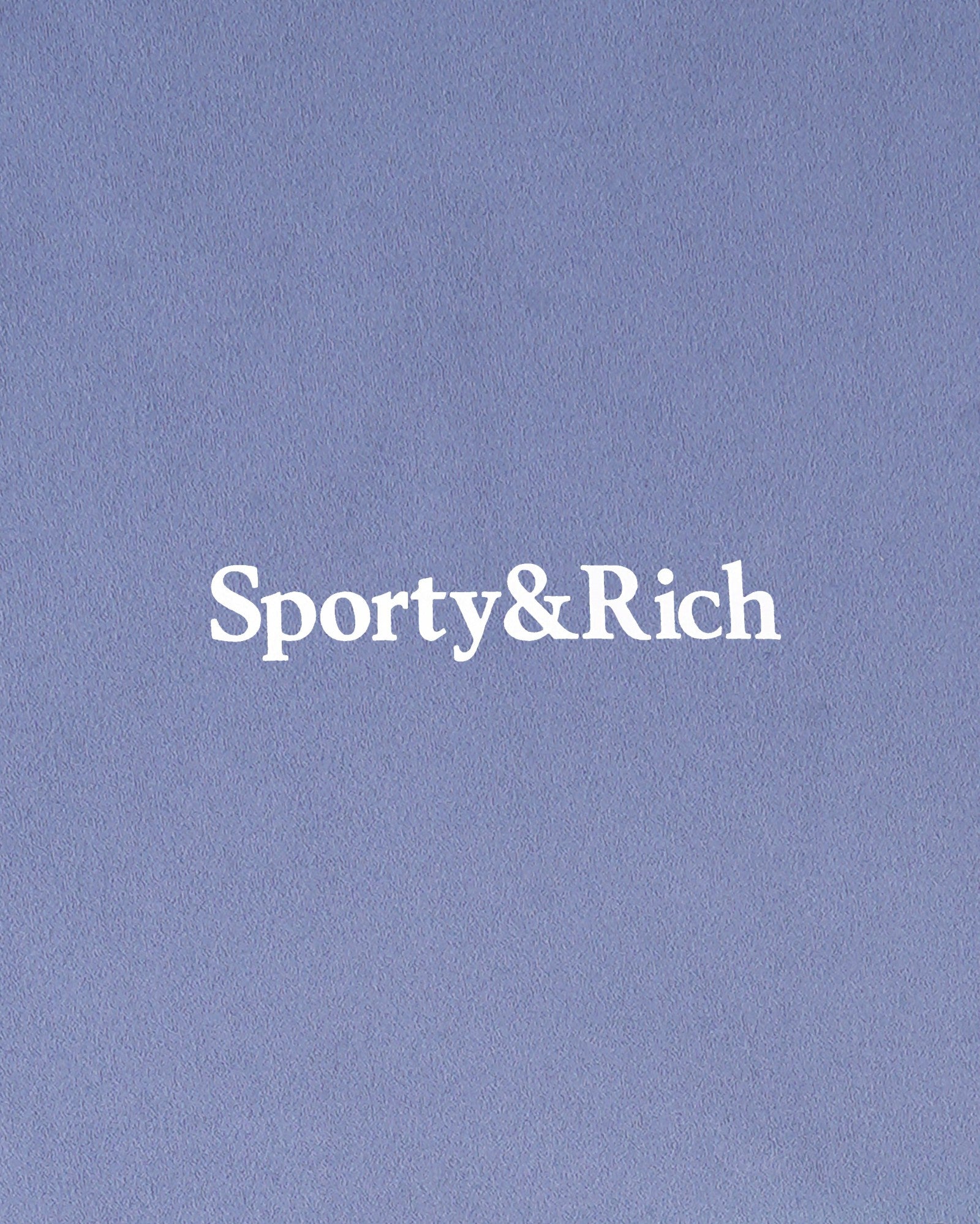 Serif Logo Legging - Colony Blue/White Sporty & Rich US