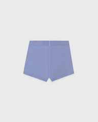 Serif Logo Active Short - Colony Blue/White Sporty & Rich Sale