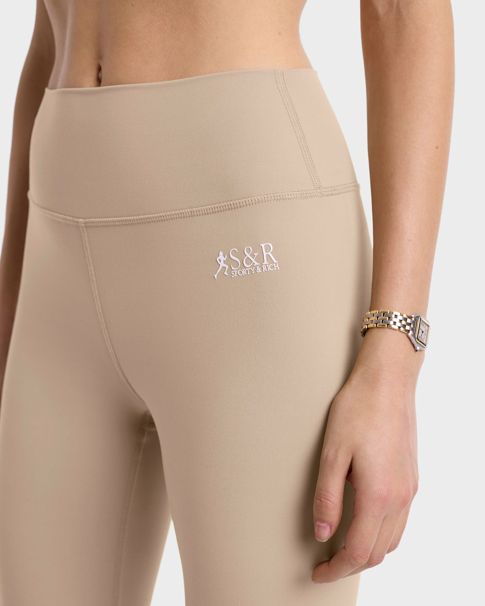 SR Runner Legging - Elephant/White Sporty & Rich Online
