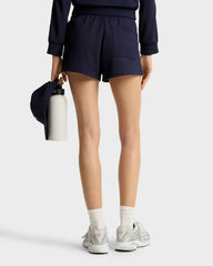 Crown Tennis Roller Short - Navy/White Sporty & Rich For Sale