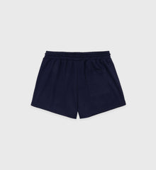 Crown Tennis Roller Short - Navy/White Sporty & Rich For Sale