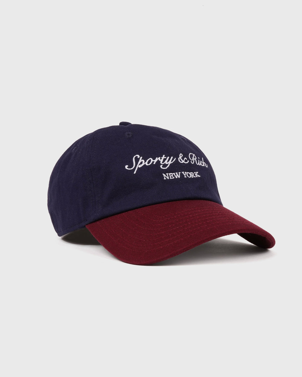 Syracuse NY Hat - Navy/Bordeaux Sporty & Rich Discount