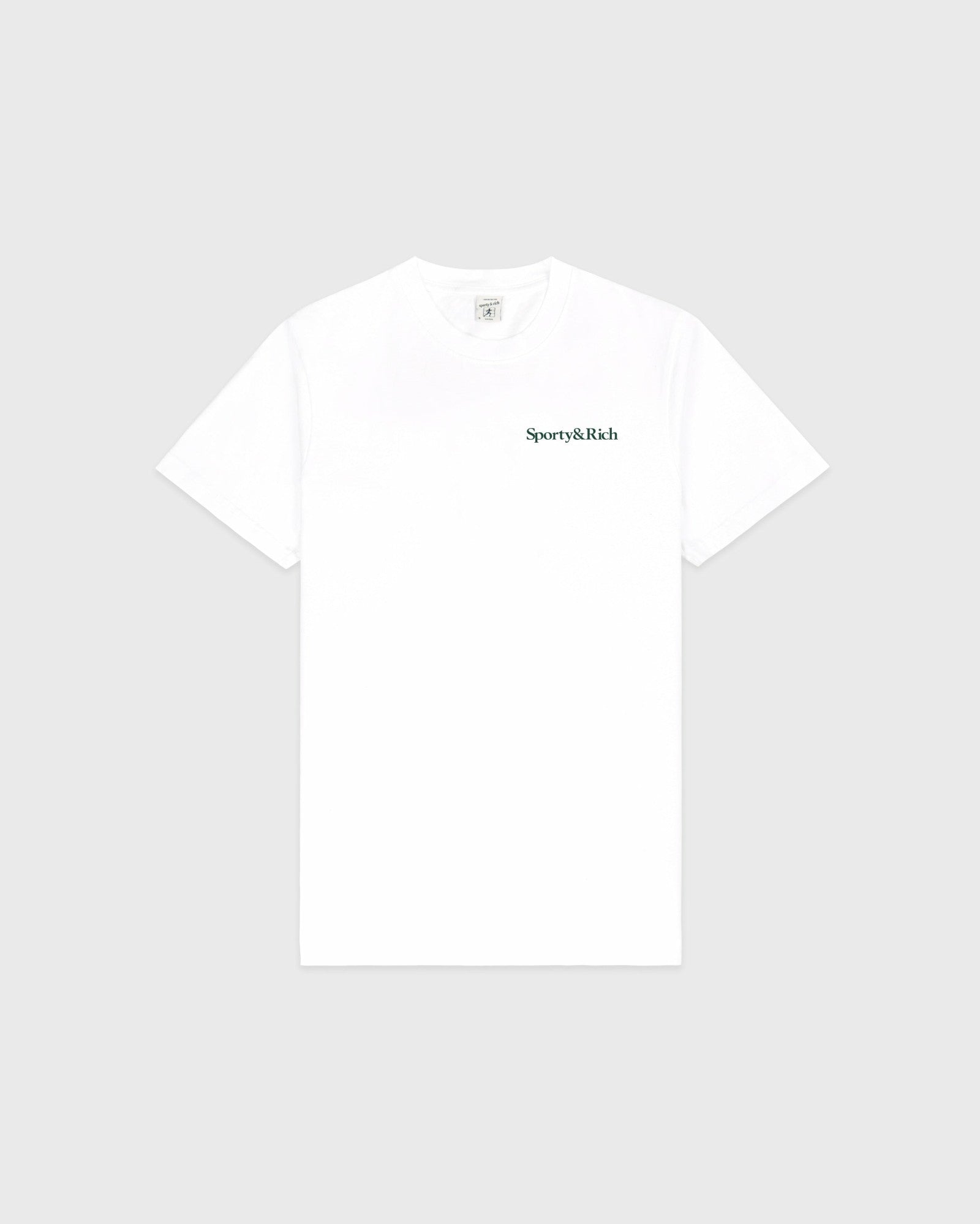 Play Tennis T-Shirt - White/Forest Sporty & Rich For Sale