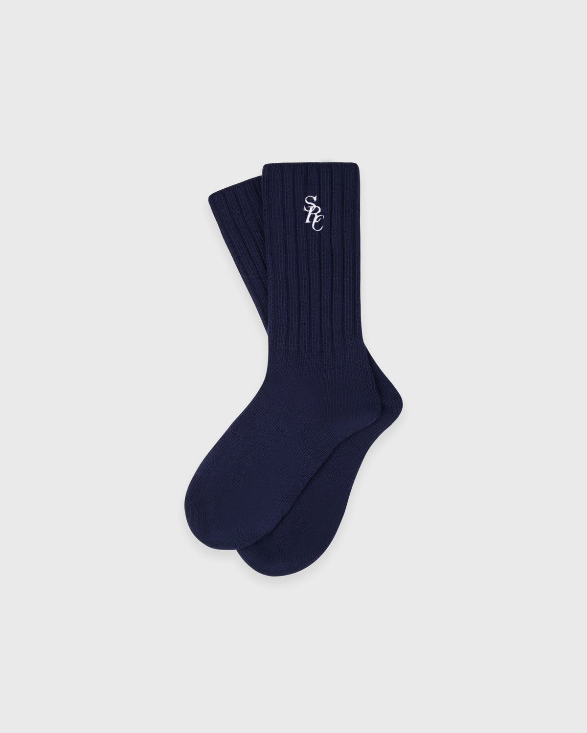 SRC Rib Socks - Navy Sporty & Rich Online