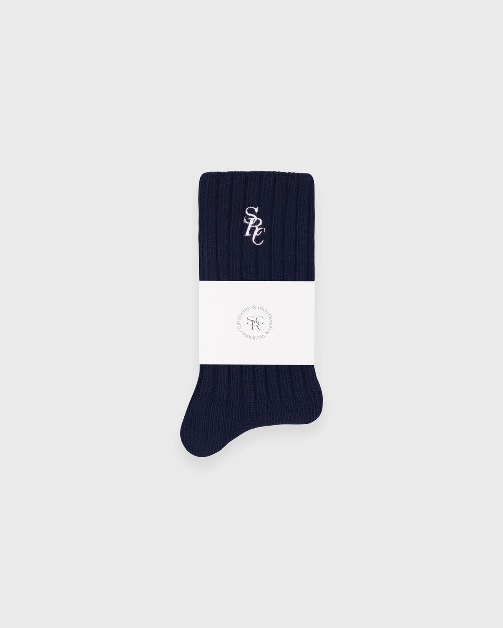 SRC Rib Socks - Navy Sporty & Rich Online