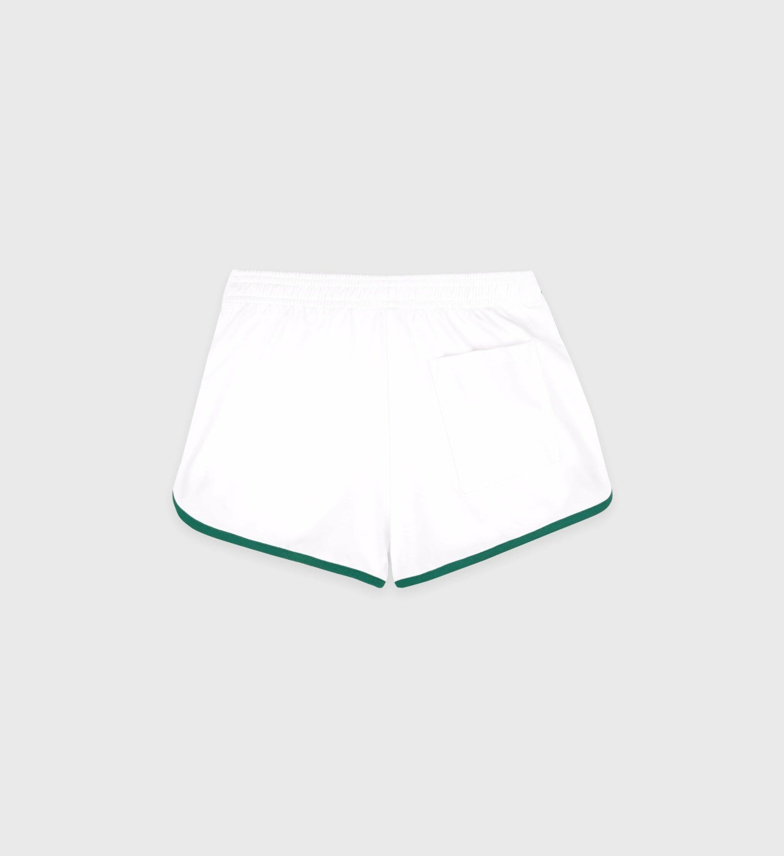 Crown Tennis Pique Short - White/Alpine Sporty & Rich Online