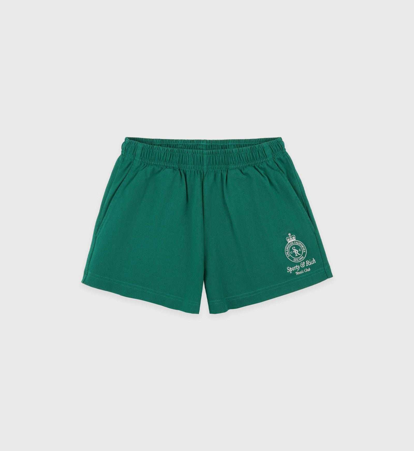 Crown Tennis Disco Short - Alpine/White Sporty & Rich Discount