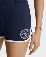 Eden Crest Embroidered Pique Short - Navy/White Sporty & Rich For Sale