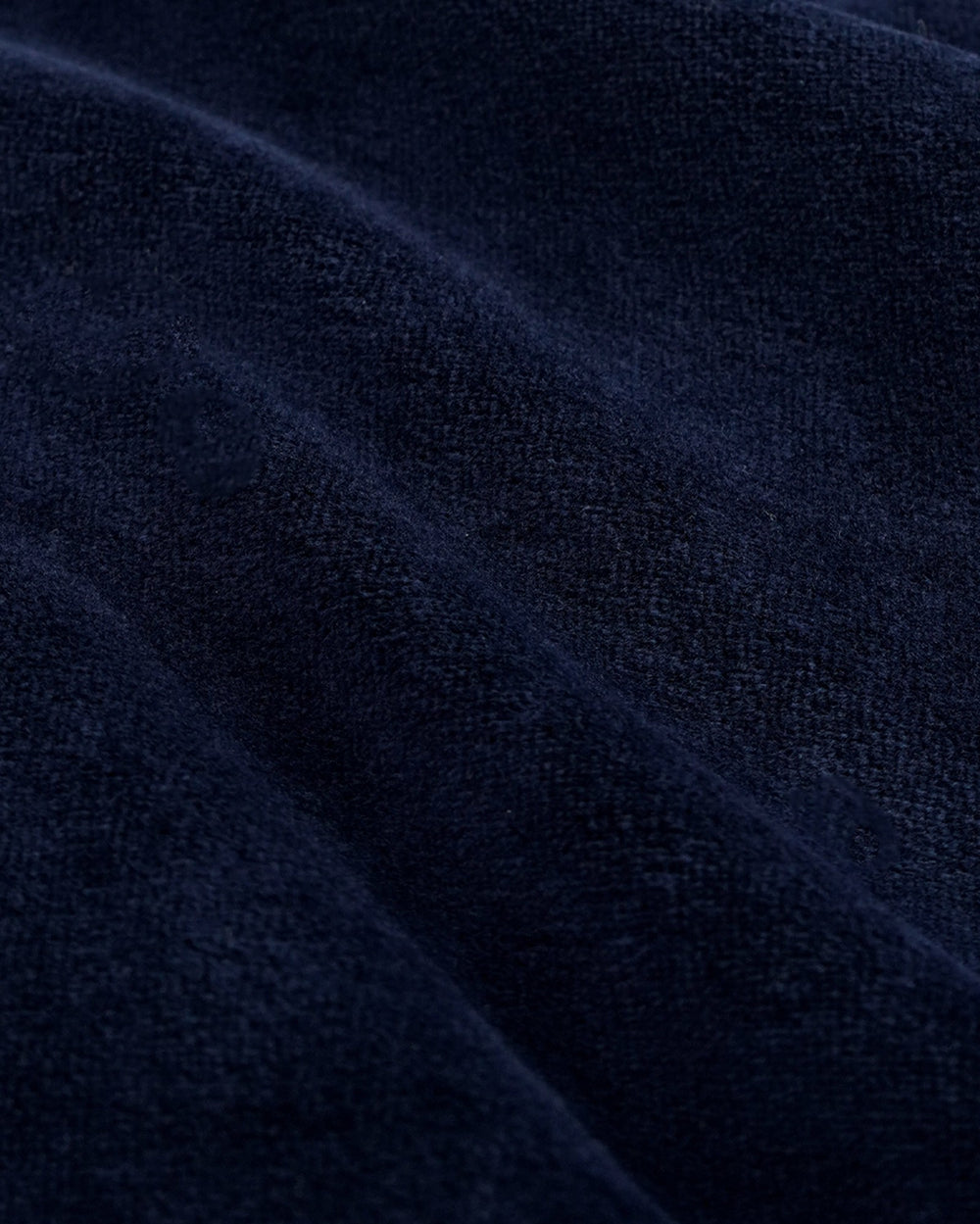 Crown Tennis Velour Polo - Navy/Ecru Sporty & Rich For Sale