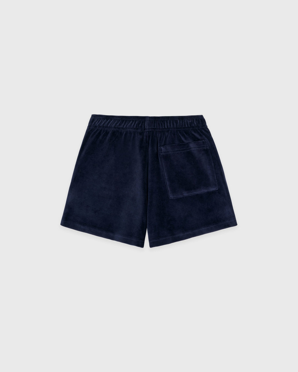 Crown Tennis Velour Short - Navy/Ecru Sporty & Rich Outlet