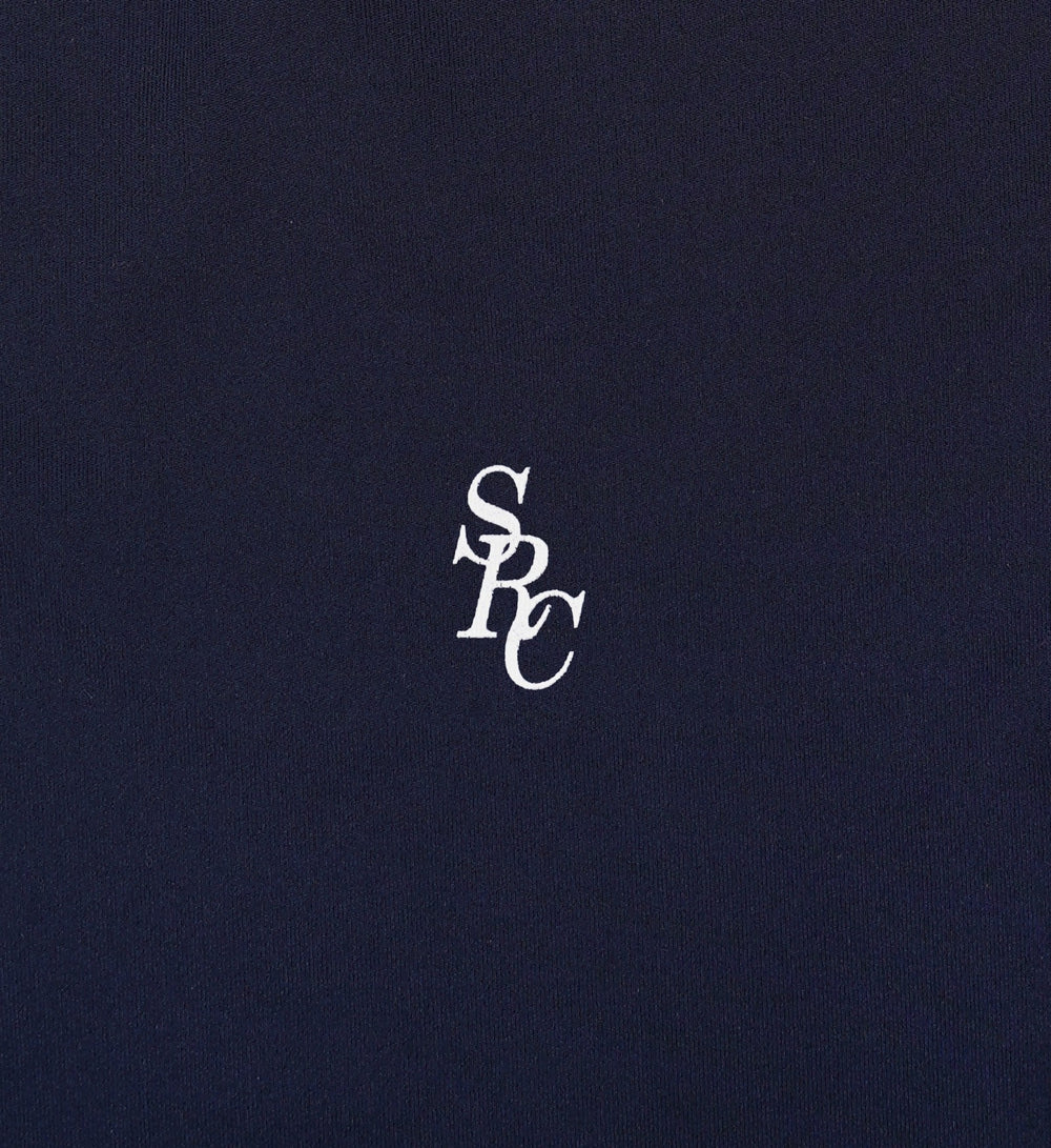 SRC Sports Polo Vest - Navy/White Sporty & Rich Sale