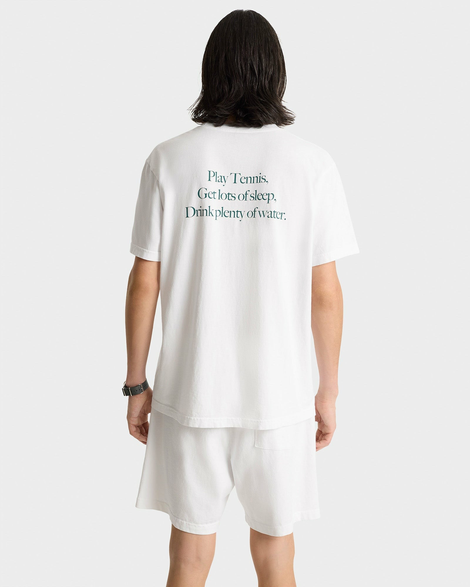 Play Tennis T-Shirt - White Sporty & Rich Outlet