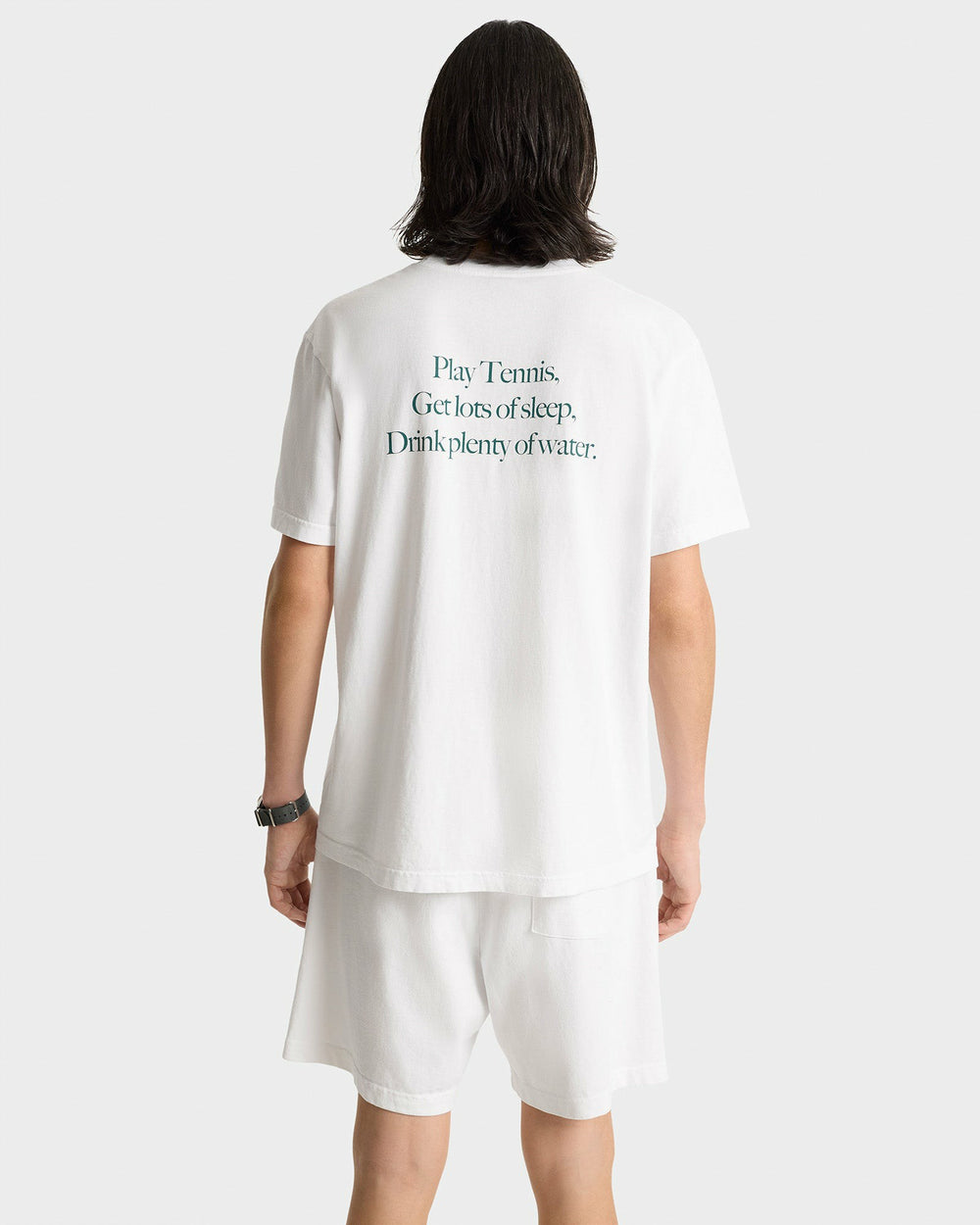 Play Tennis T-Shirt - White Sporty & Rich Outlet