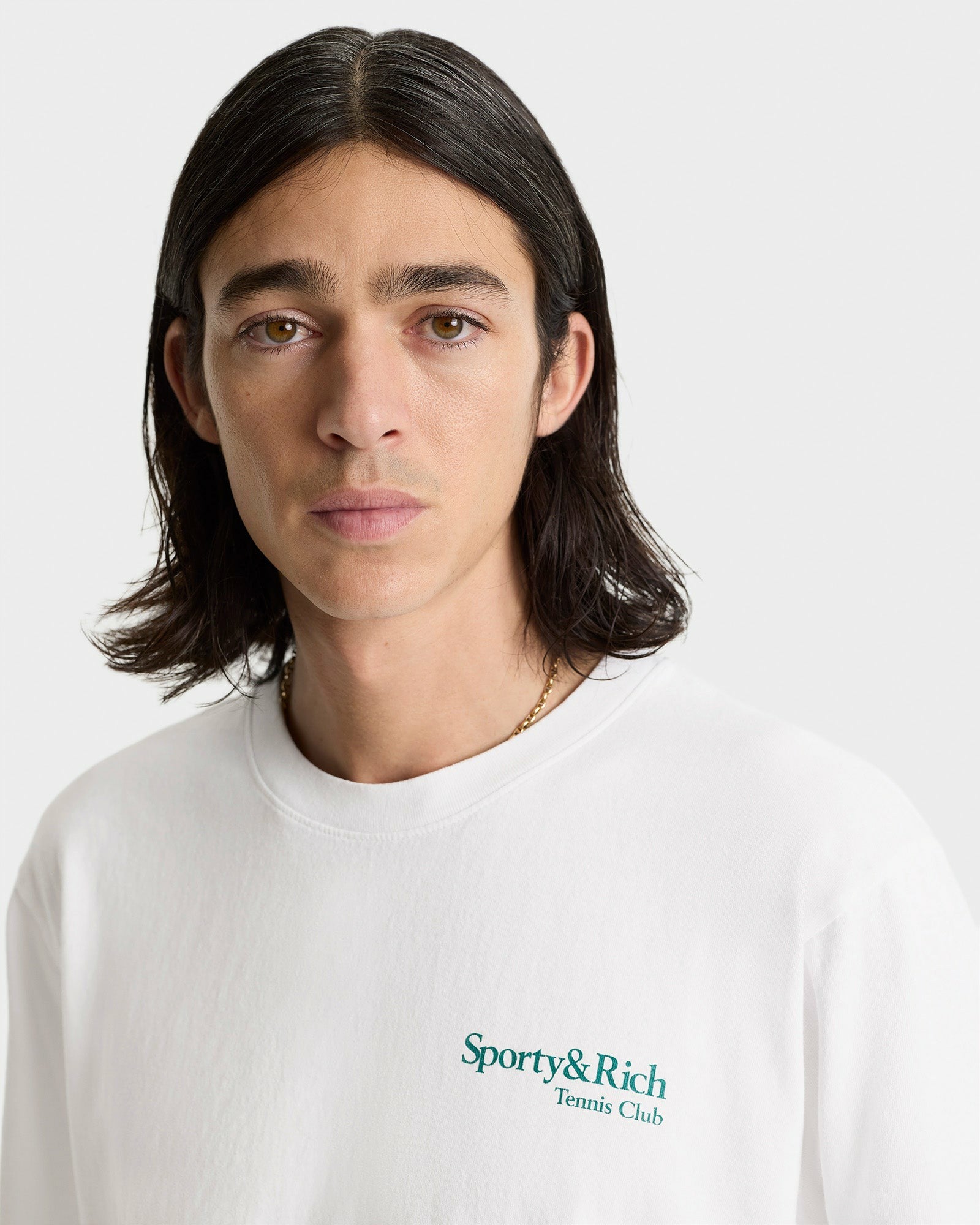 Play Tennis T-Shirt - White Sporty & Rich Outlet